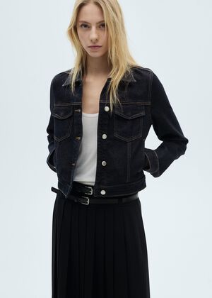 Denim jacket pockets