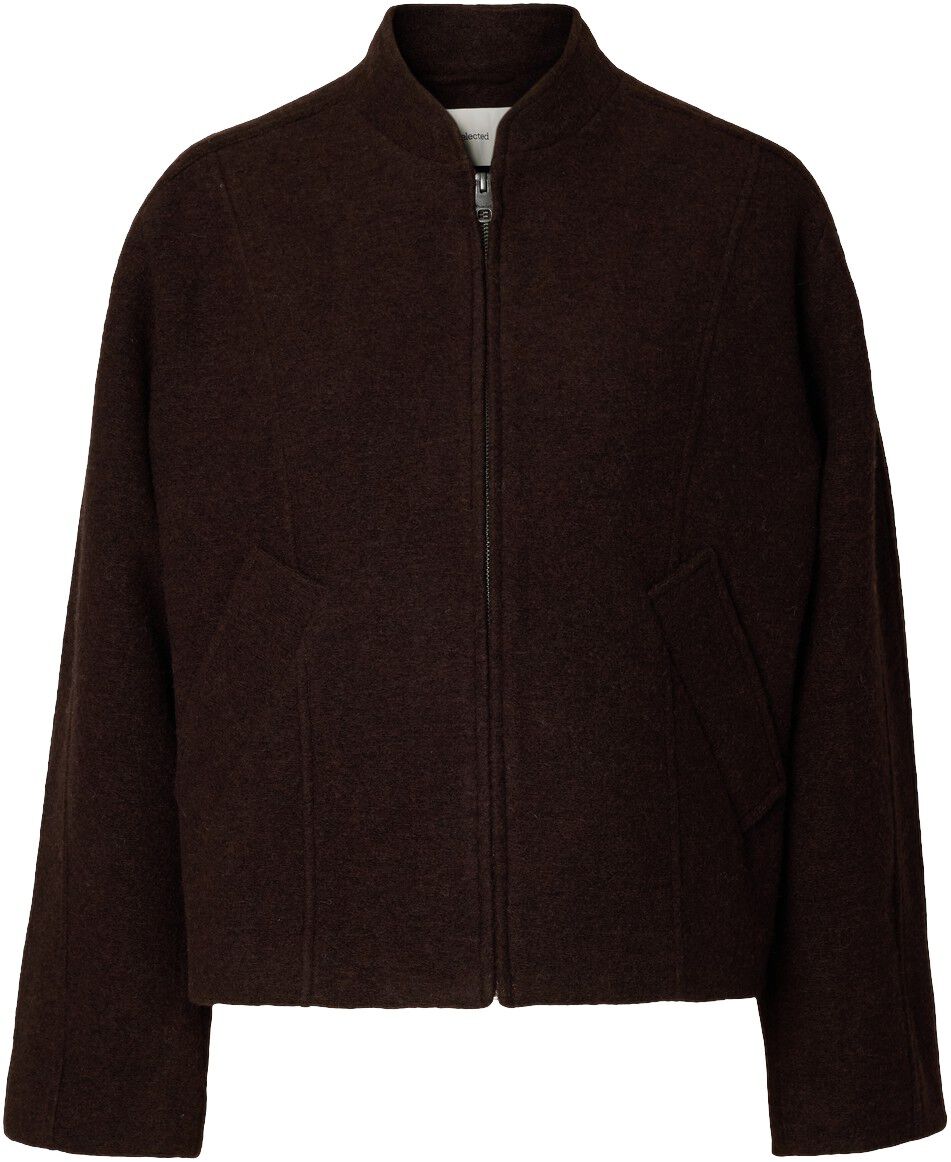 Slwjacqueline Wool Blend Jacket Noos