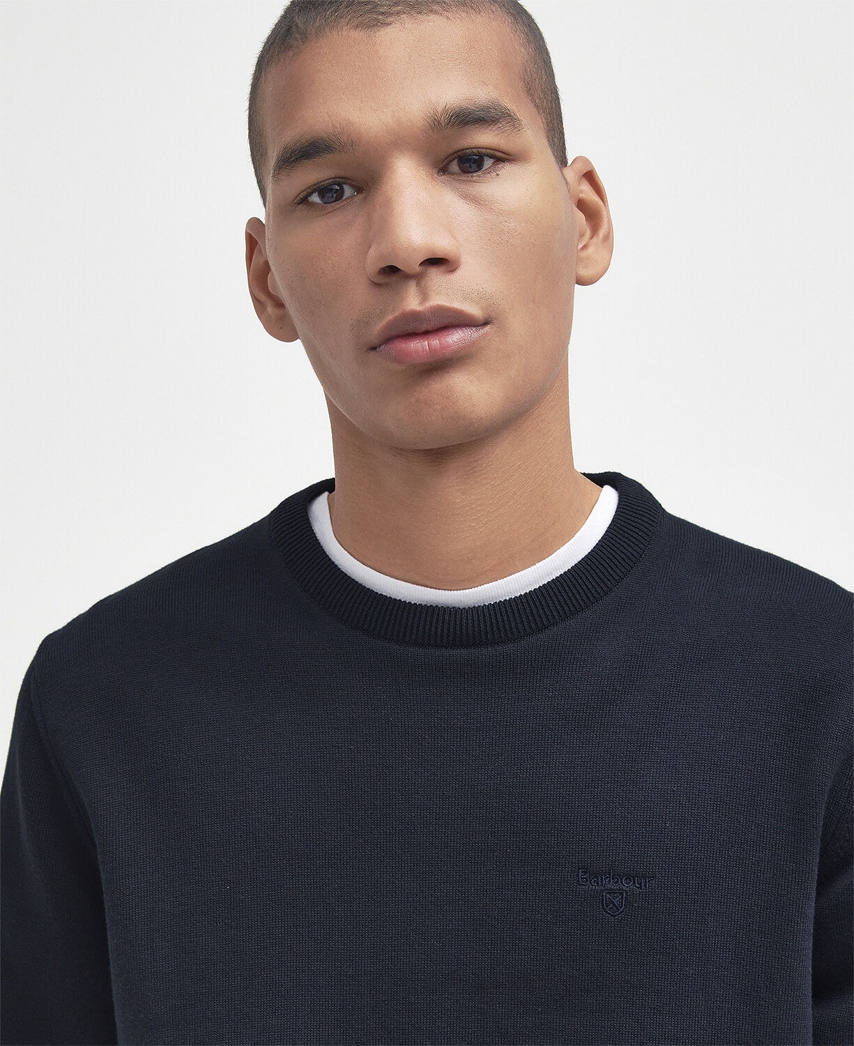 Barbour Pima Cotton Crew Neck Sweat