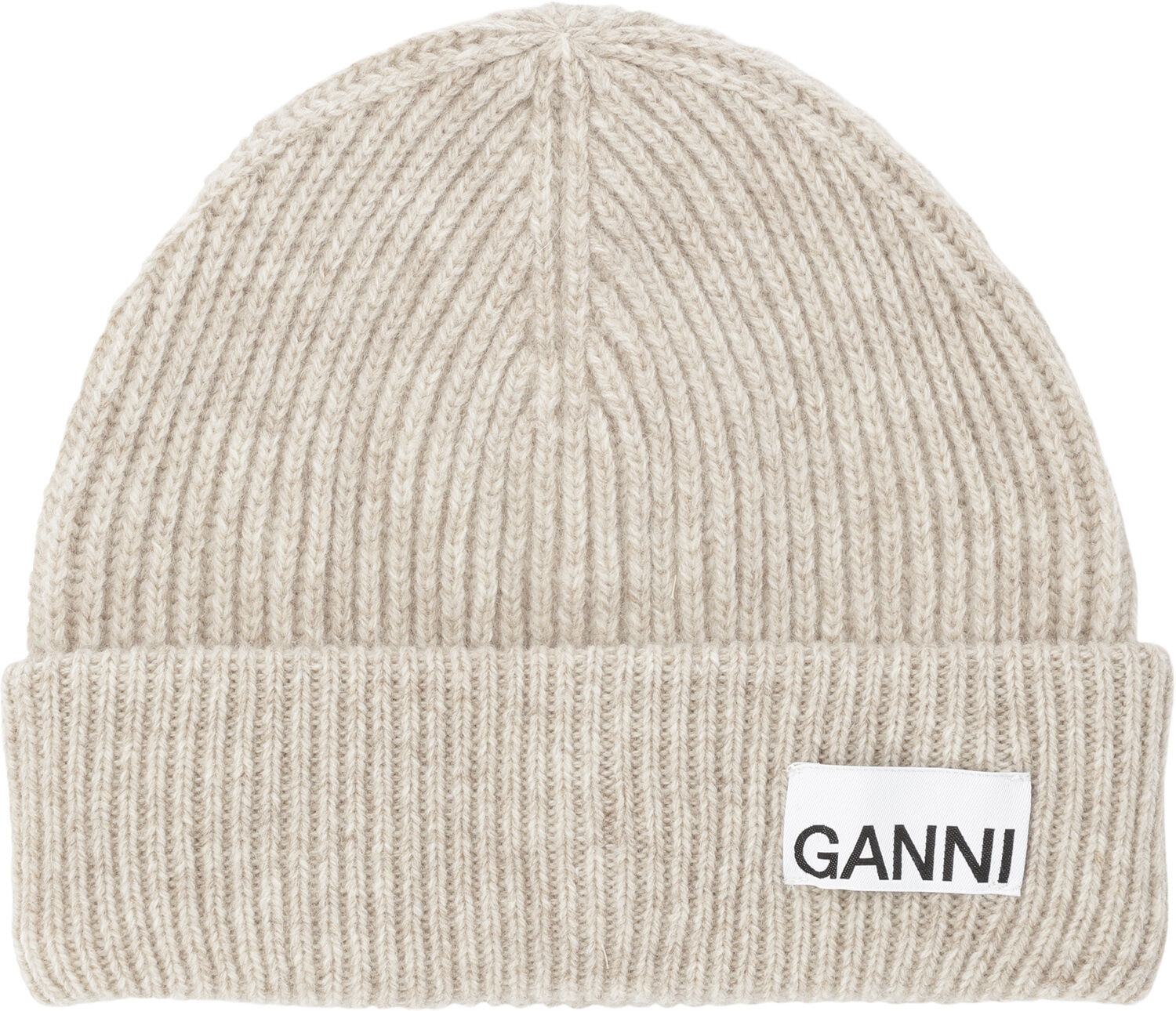 Light Structured Rib Knit Beanie