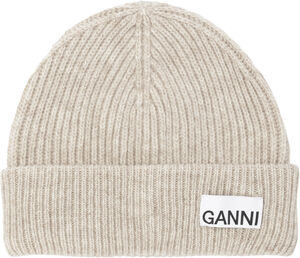 Light Structured Rib Knit Beanie