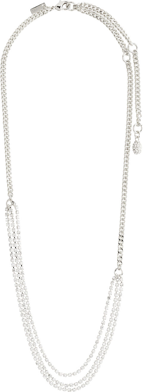 BLINK crystal necklace silver-plated