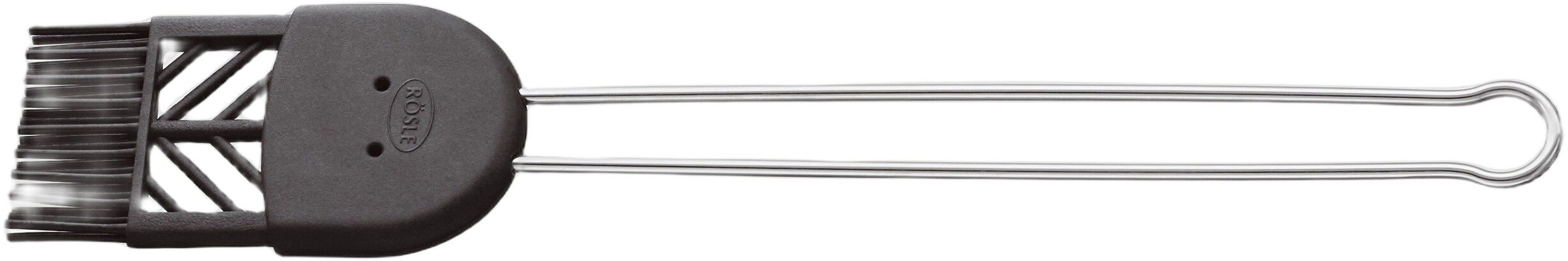 Bagepensel 26 x 5,1 cm St&aring;l/Silikone