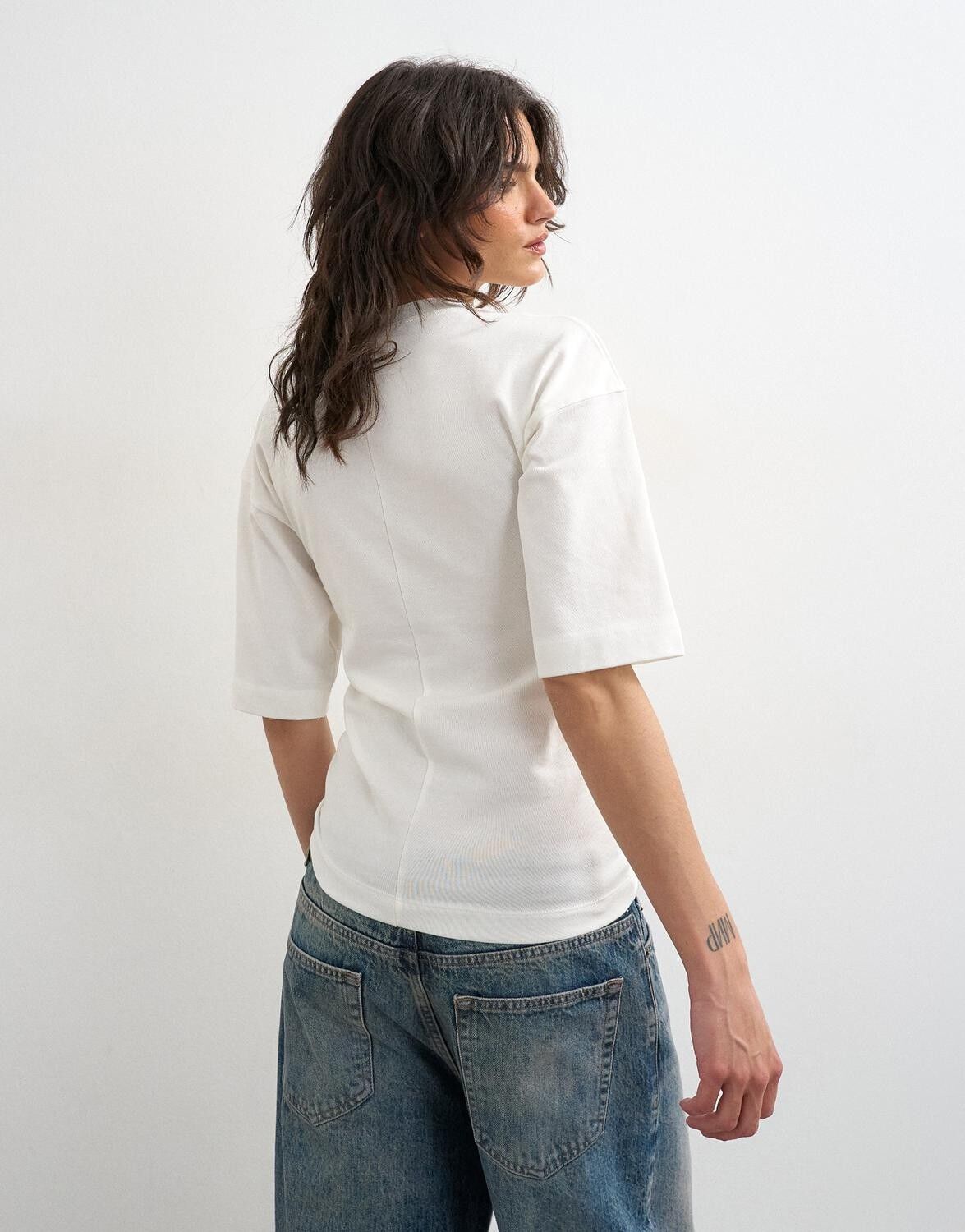 TSMALLE DETAIL T-SHIRT JRS