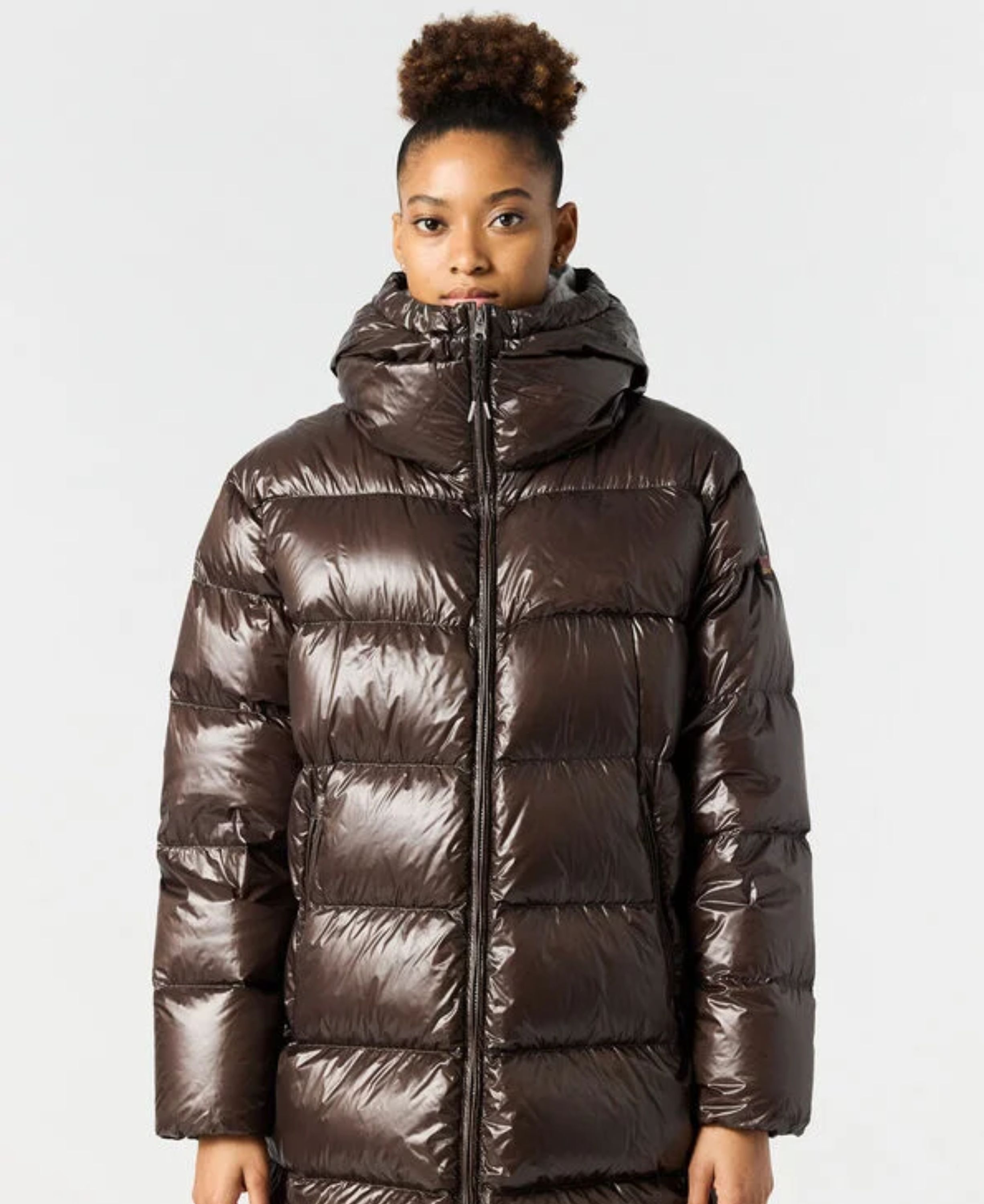 Ivonne shiny puffer down jacket - water repellent