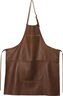 Klassisk 100% læder Forklæde BRUN