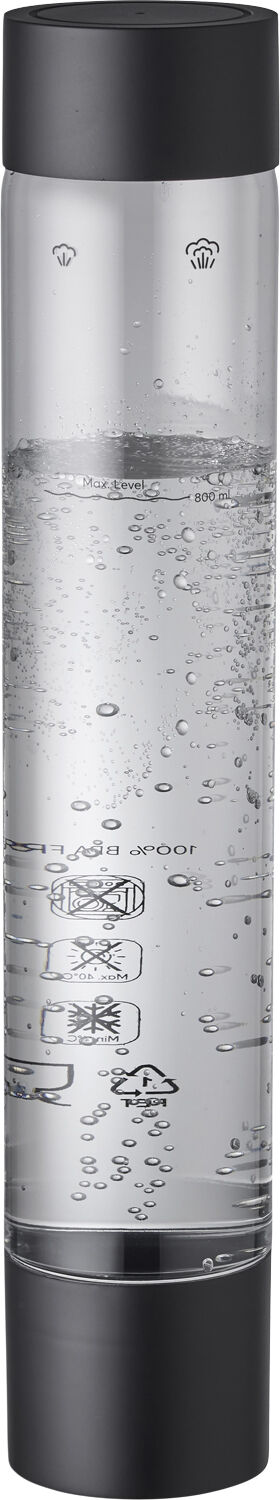 Flaske til sodavandsmaskine 800 ml Sort