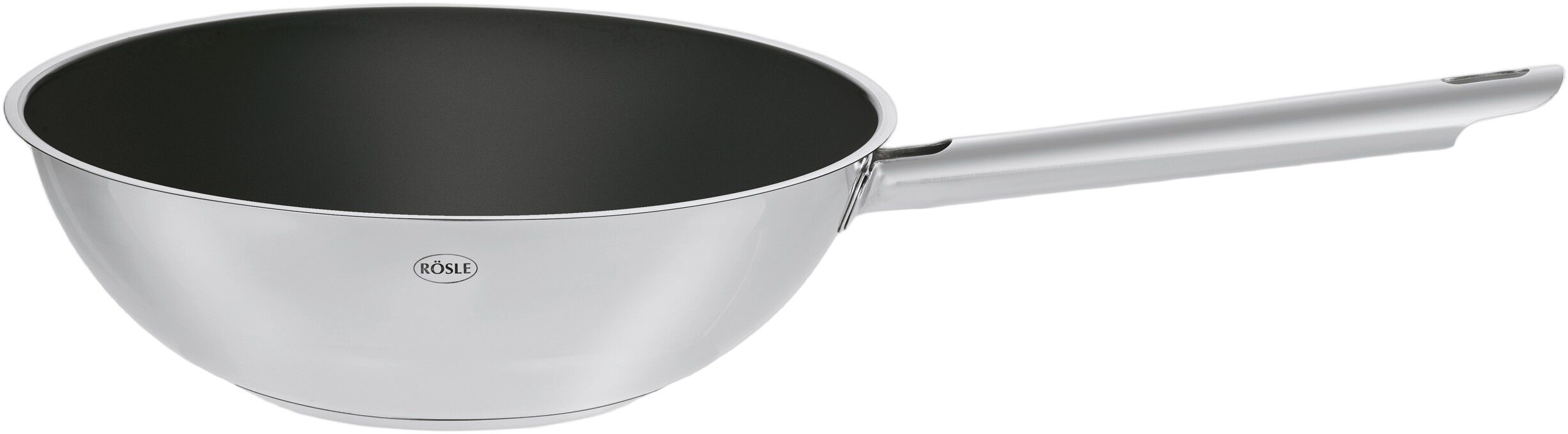 Wok PureElements 28 cm St&aring;l/Sort