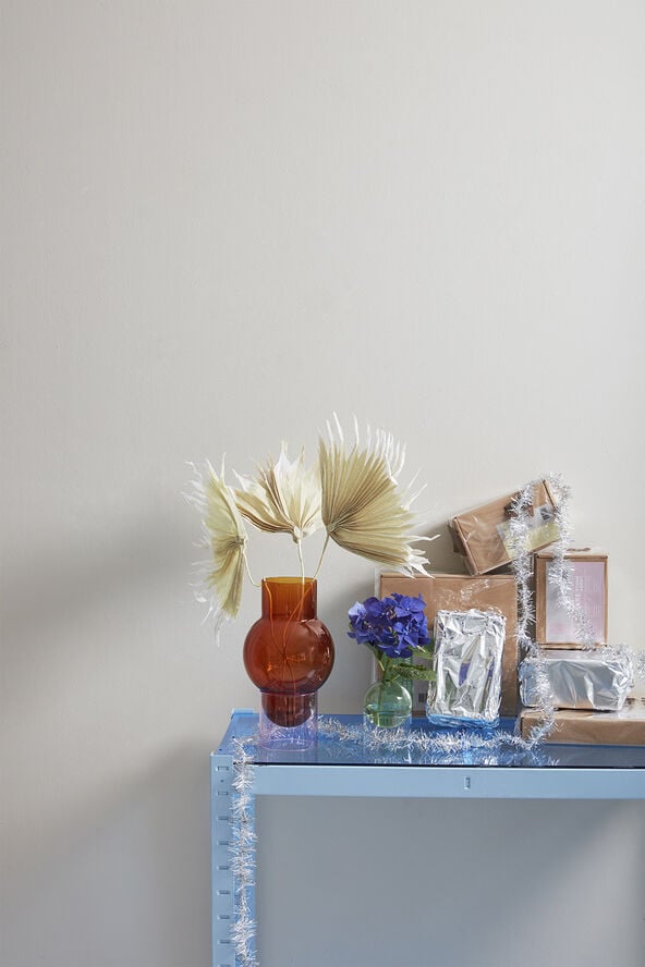 BUBBLE TUBE, LARGE, AMBER/ROSE, 90270A