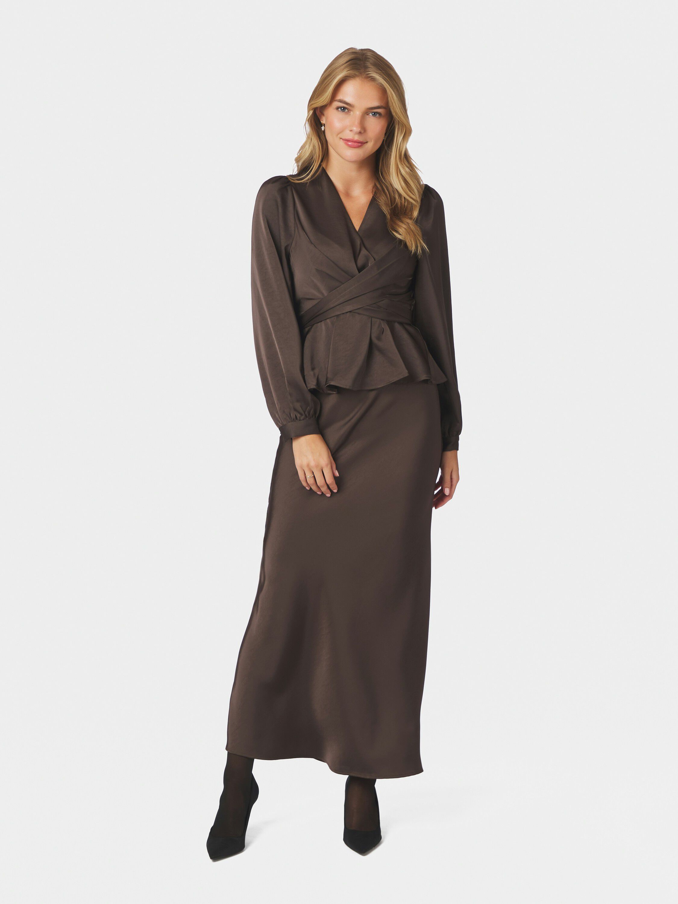 Rista Heavy Sateen Blouse