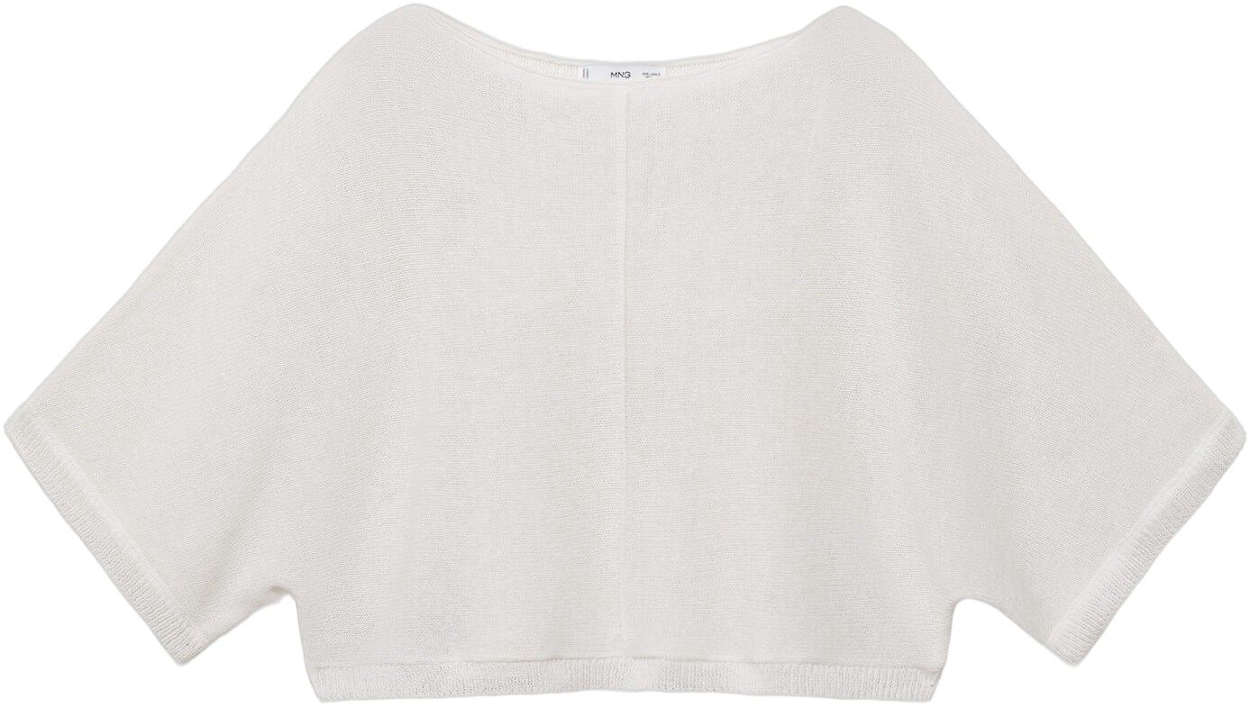 Oversized fine-knit sweater