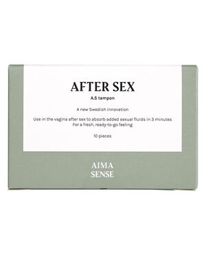 Efter sex-tampon