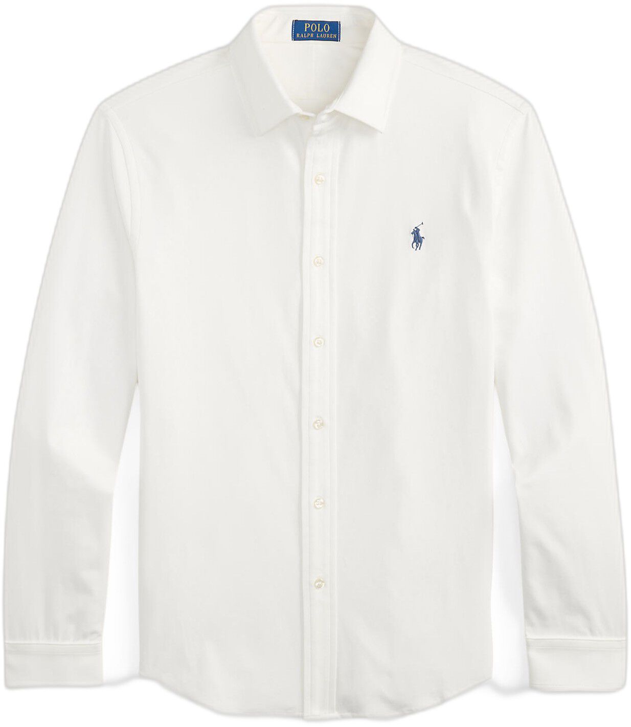 STRCH OXFORD INTRLK-KNT-SHIRT