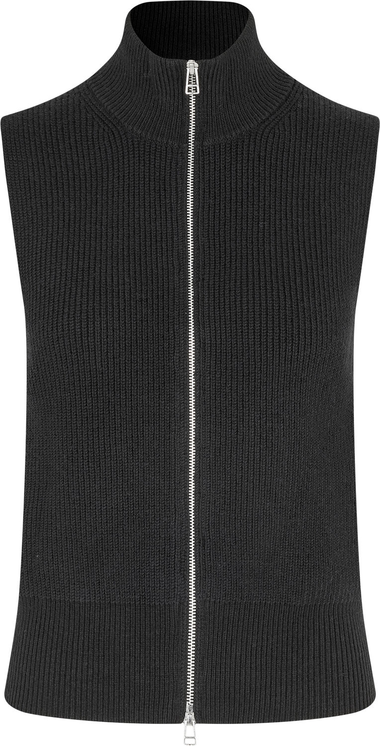 Yora Knit Zip Vest