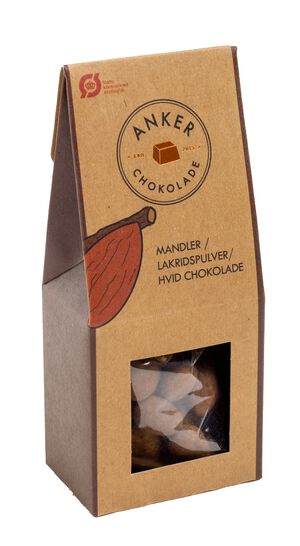 Mandler / lakrids / hvid chokolade