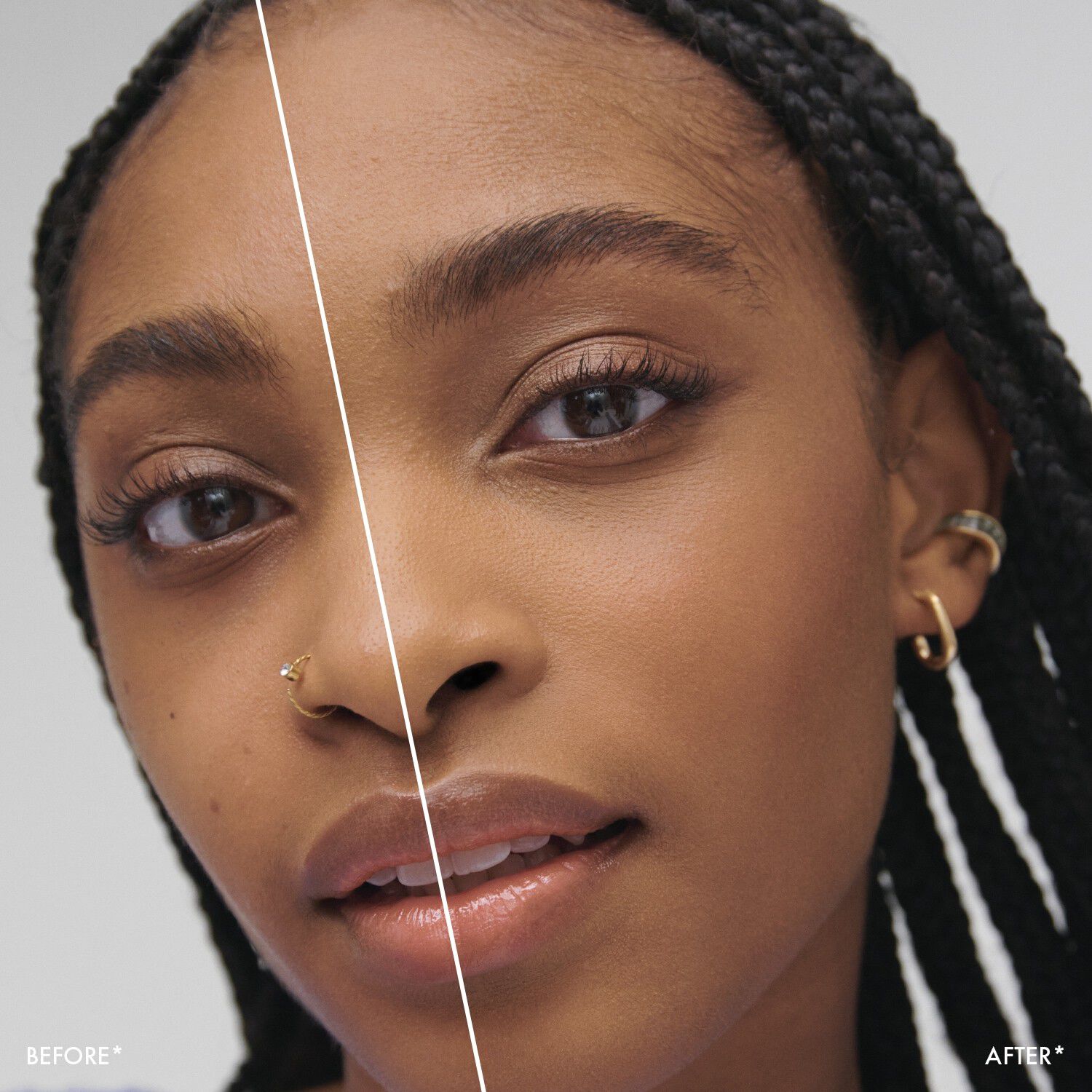 Fikserende l&oslash;st pudder - Langtidsholdbar matterende transparent l&oslash;st p