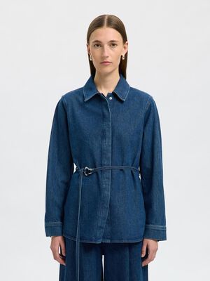 SLFRELAXED SELMA-NOA LS DENIM SHIRT
