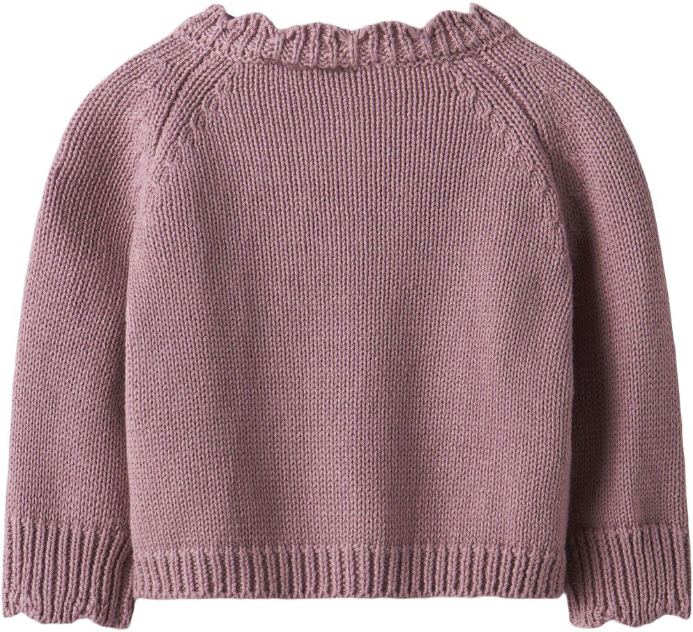 NBFRAMLA LS SHORT KNIT CARD LIL