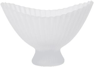 Fountain Glass Bowl - 28 - Frosted