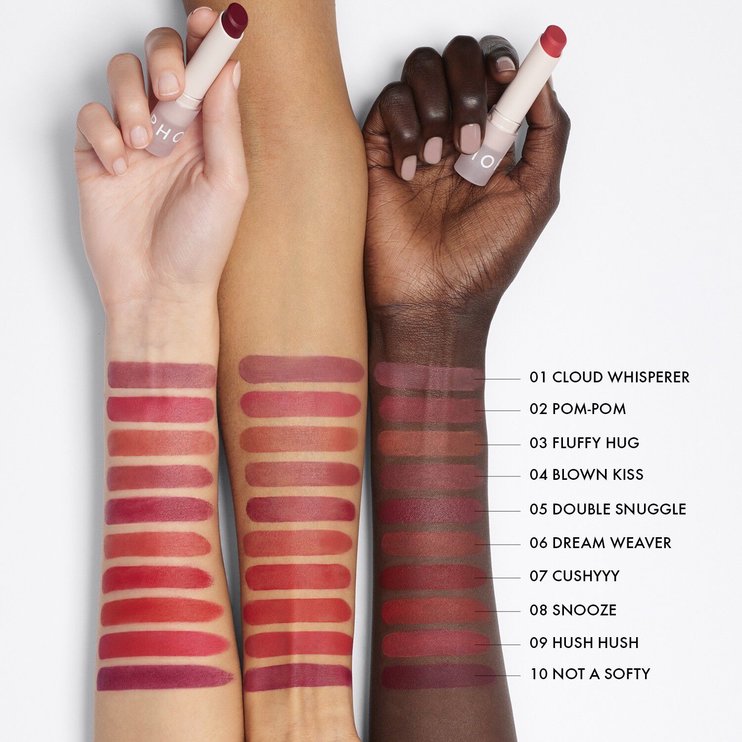 ROUGE IS NOT MY NAME CLOUD MATTE - Mat l&aelig;bestift, sl&oslash;ret effekt