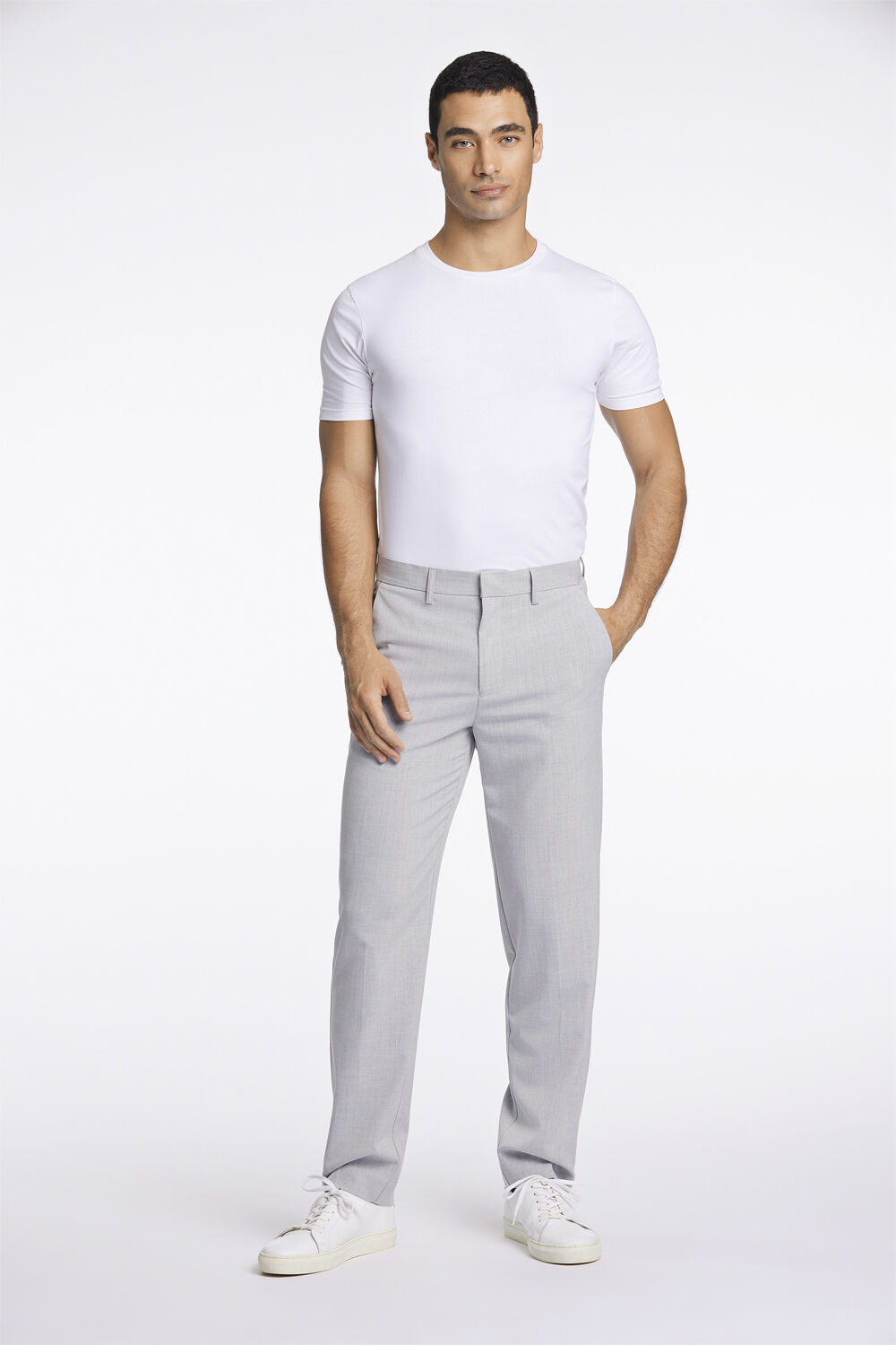 Relaxed fit formal pants