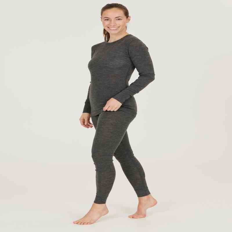 Asivik Hike Wool Crew uldundertr&oslash;je, dame