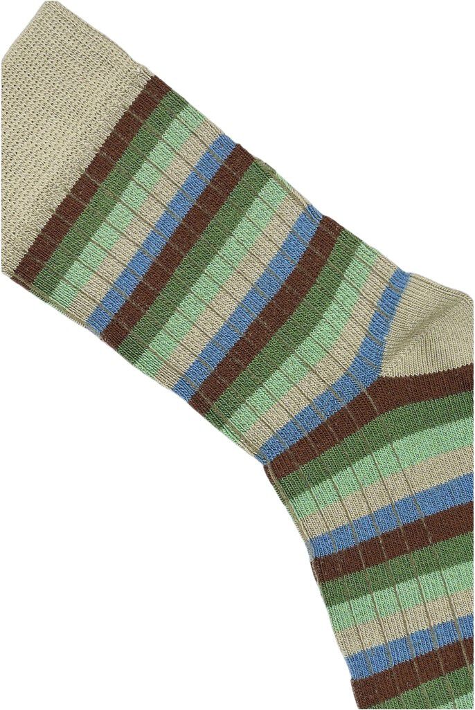 Minipop Bamboo Multi Stripe Socks
