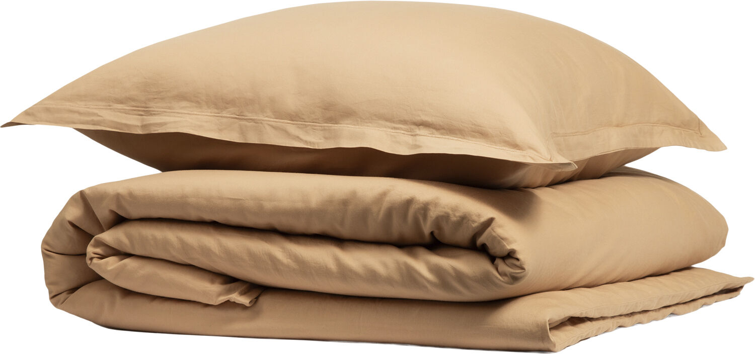 Sengelinned i bomuldssatin