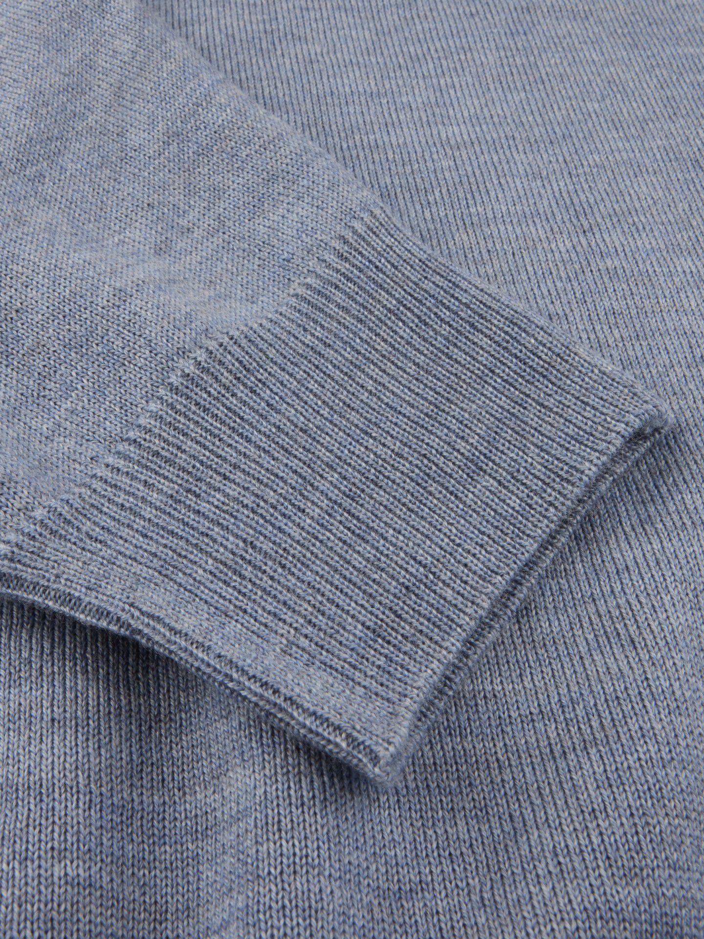 Sweater Knitted Crew Neck With Patch Merino Wool