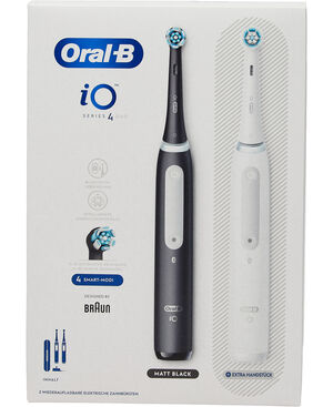 Oral-B iO Series 4 Duo Matt Black/Quite White