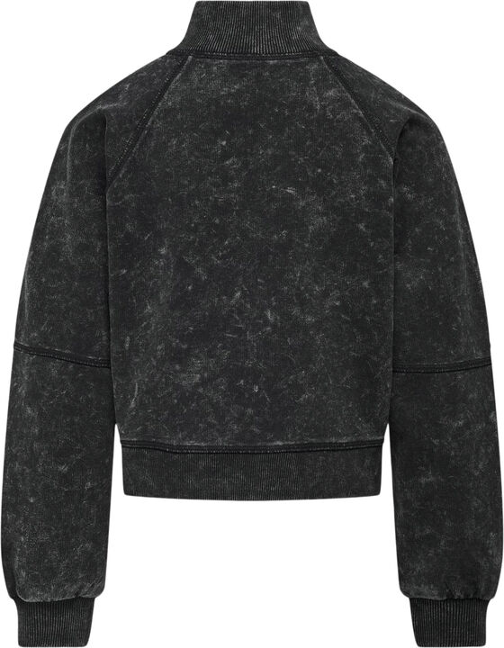 KOGDONNA L/S HALF ZIP WASHED UB SWT
