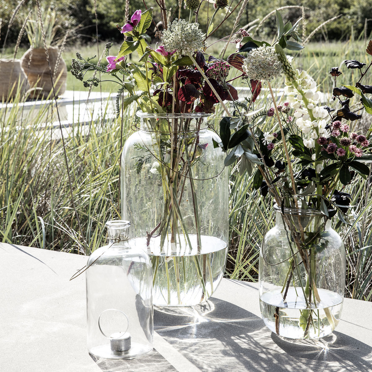 Lanterne, Adena, h: 28 cm, dia: 18 cm