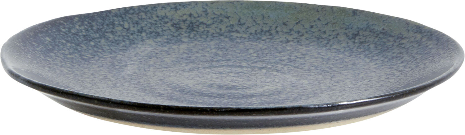 GRAINY saucer/cake plate, dark blue
