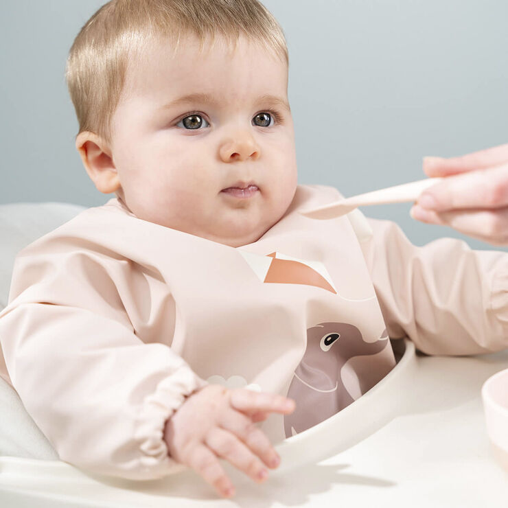 Hagesmæk m/ærmer og lomme Playground Blå