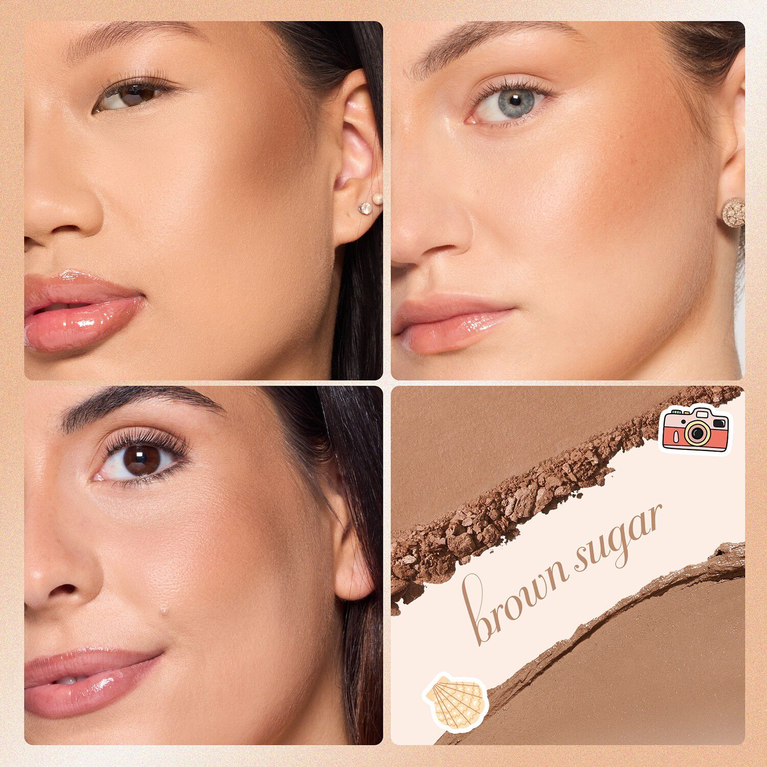 Macaron Sculpt & Bronze Duo - Bronzecreme og -pudderduo