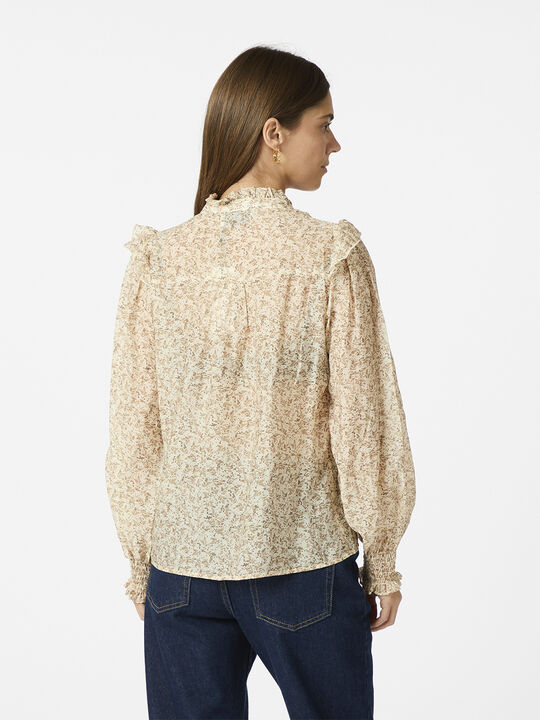 Selfina Graphic Flower Blouse