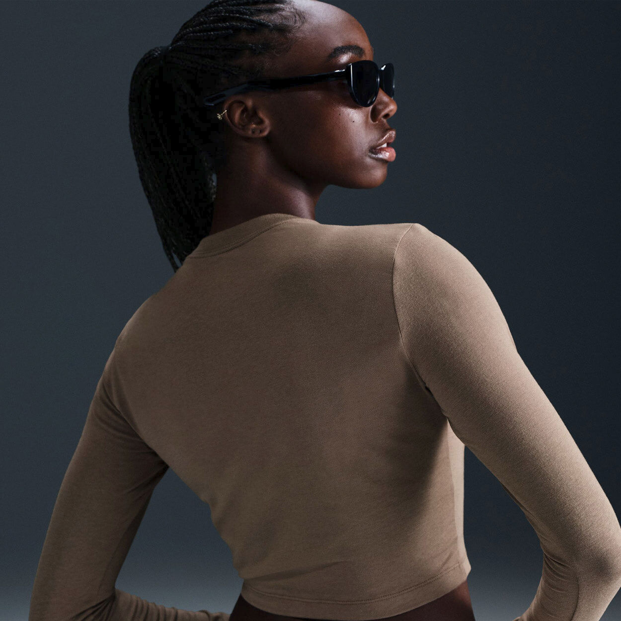 Chill Knit Slim Crop Top