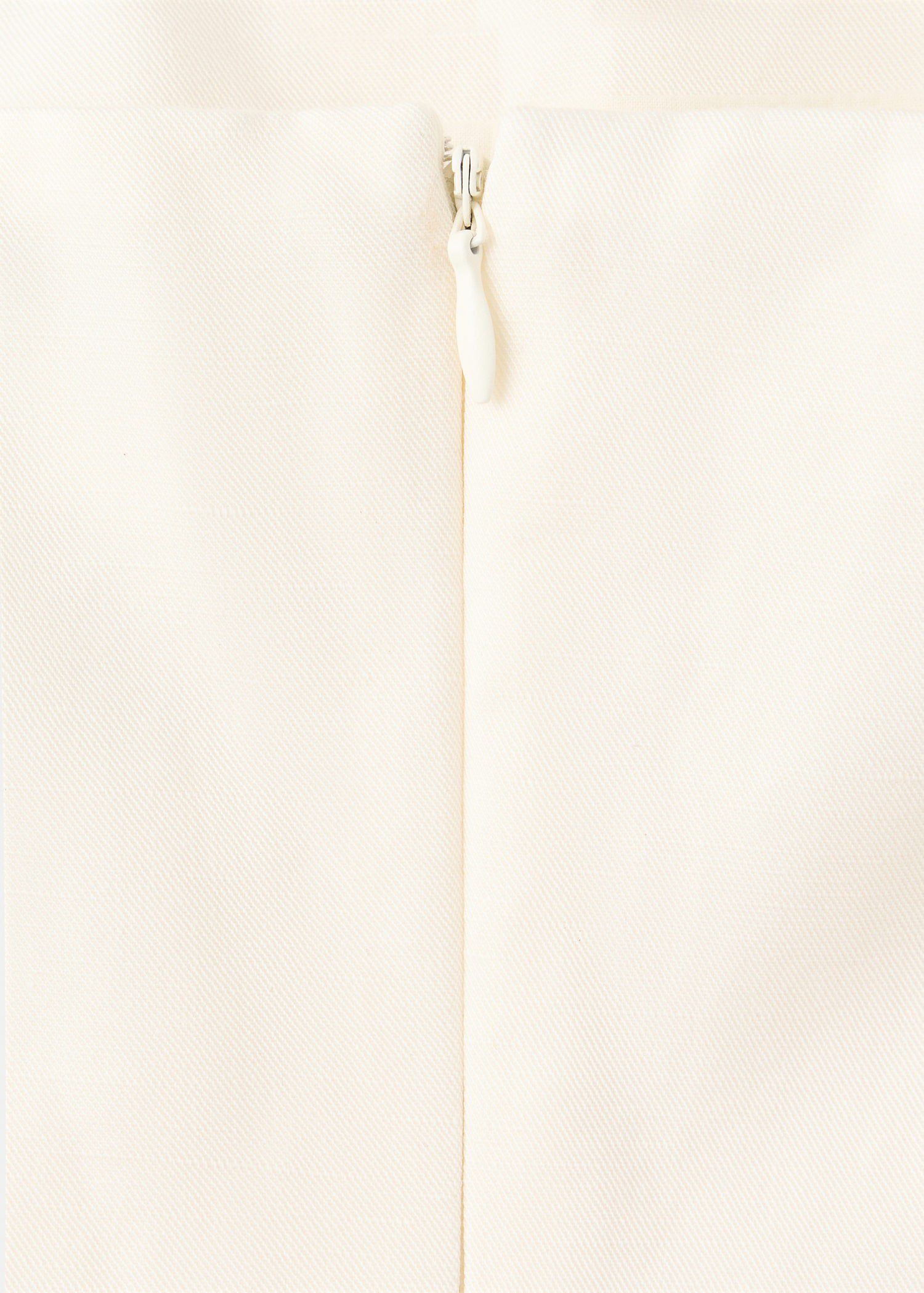 Linen strapless top