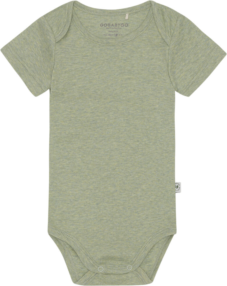 Hazel Body Kort&aelig;rmet - Plantefarvet