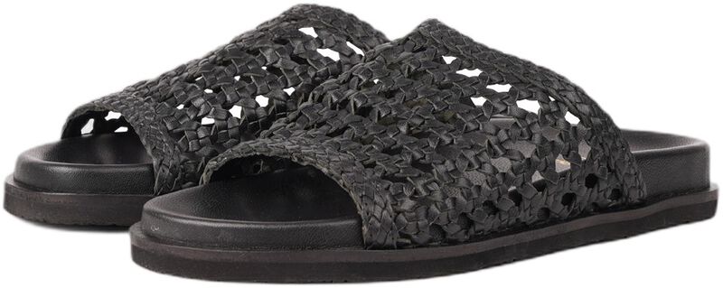 Positano - Woven Leather Slide