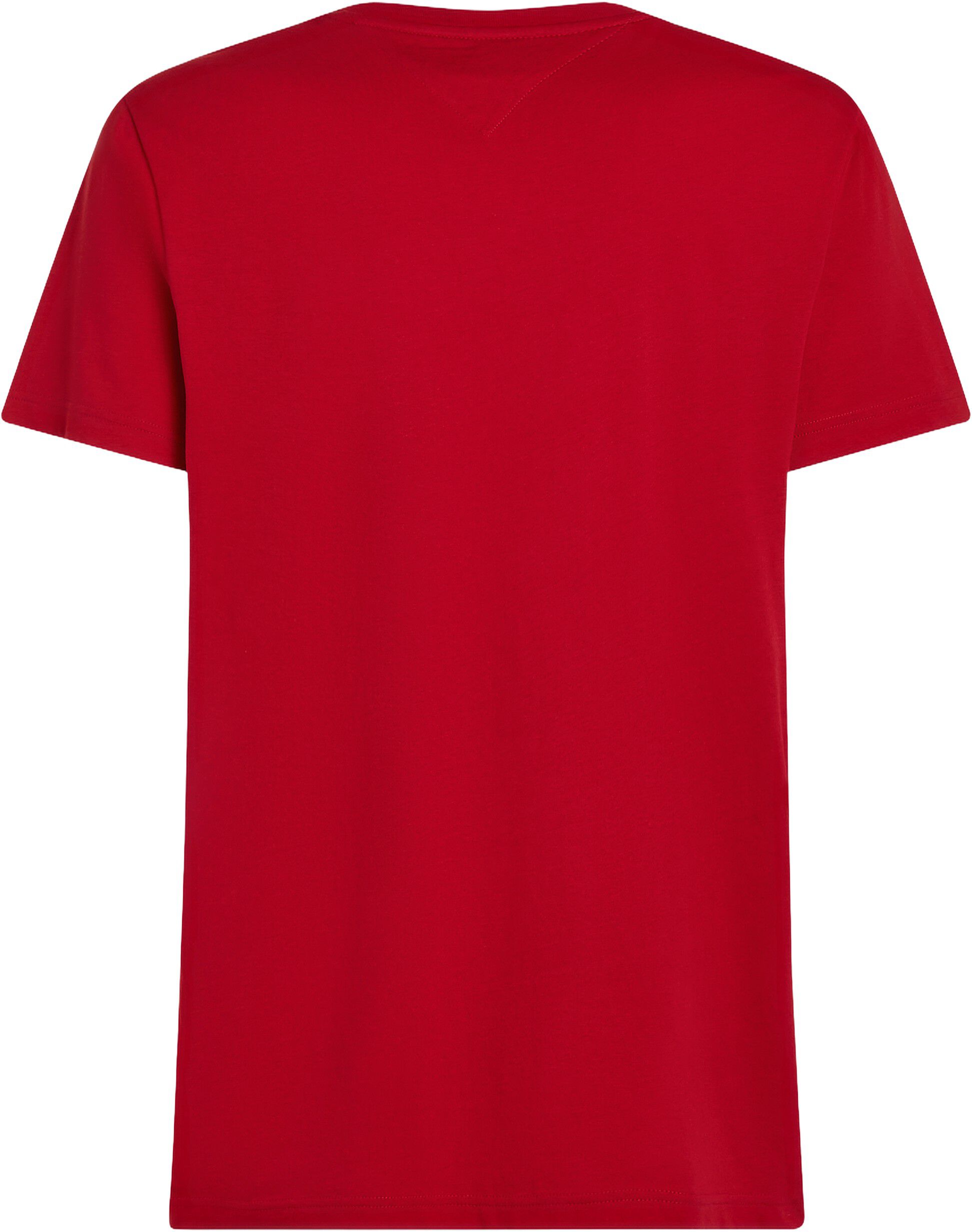 Logo Embroidery Insert Jersey T-Shirt