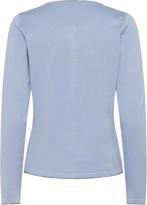 MilaSZ Contrast Stripe Cardigan