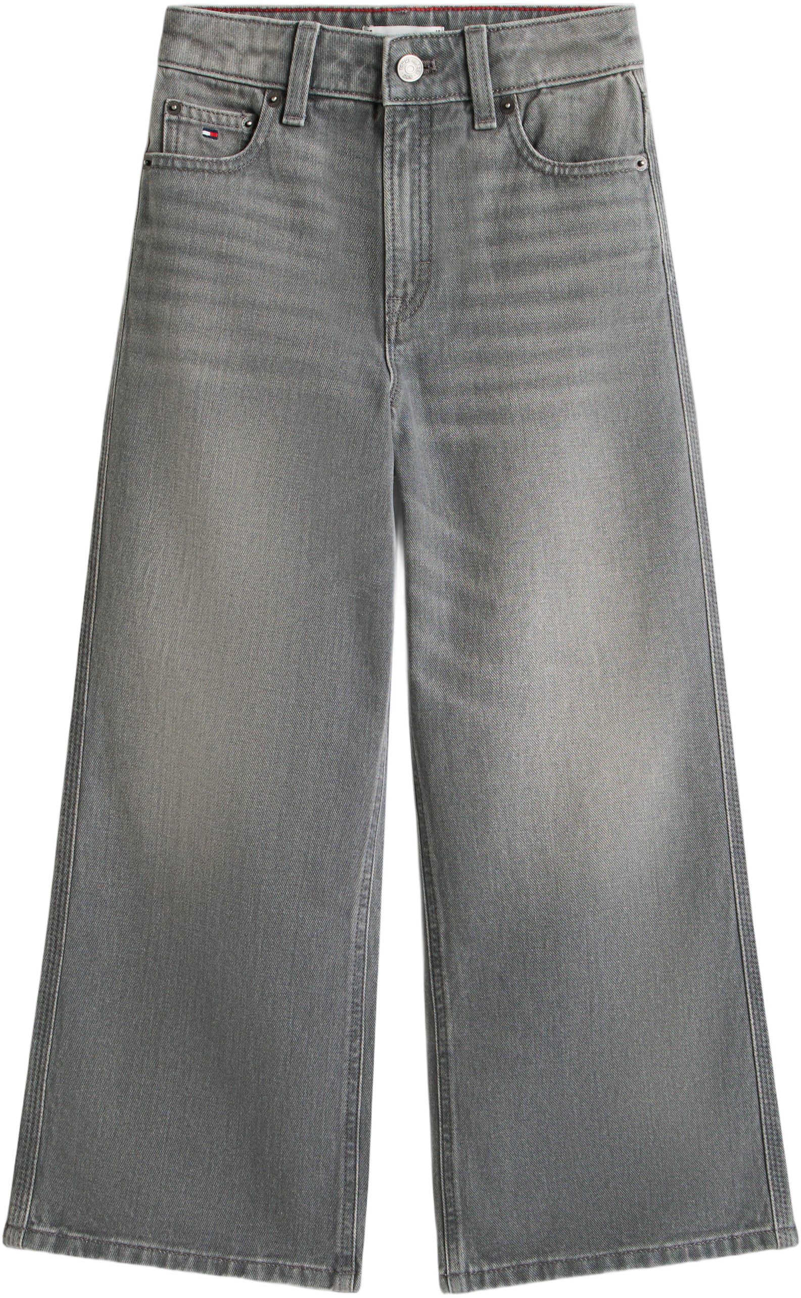 MABEL WIDE LEG GREY JEANS