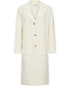 Knitted long coat