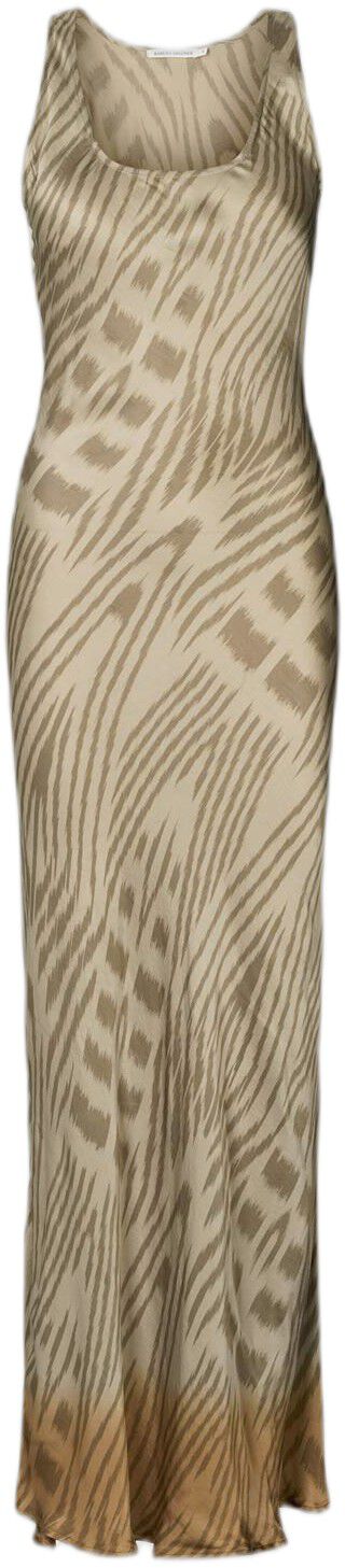 Ombre ikat bias dress - Lavan