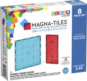 Magna-Tiles Rectangles,8pcs