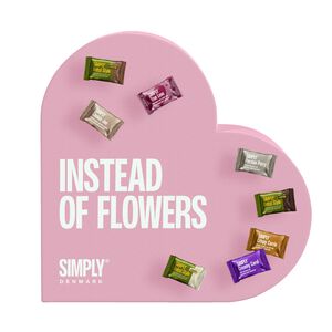 Simply&reg; INSTEAD OF FLOWERS chokolade&aelig;ske (400g)