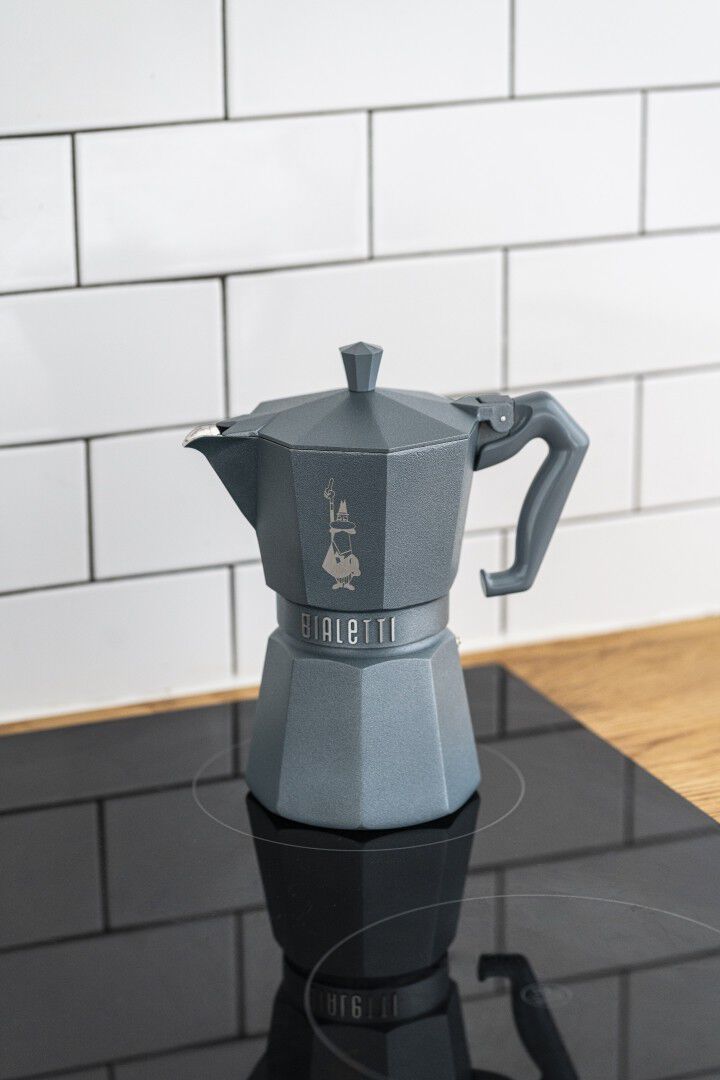 Moka Exclusive espressokande, 3 kop Induction Bialetti