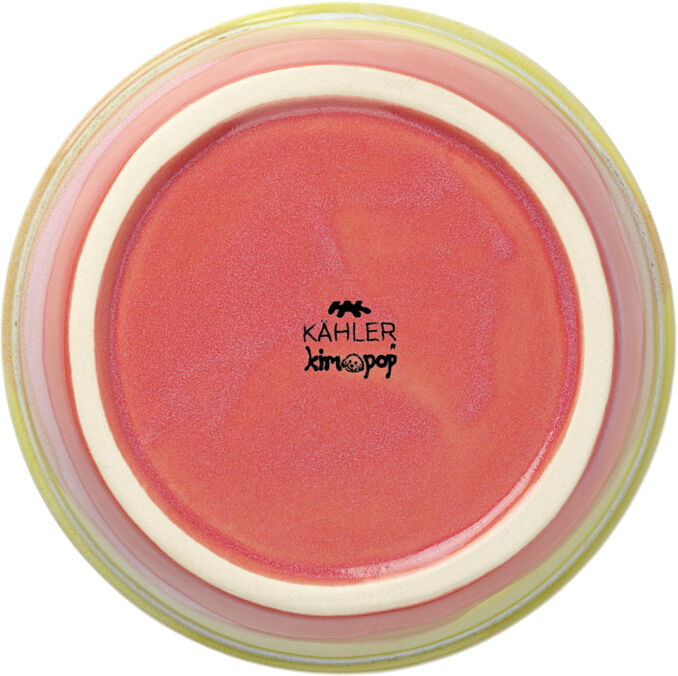 Poppery Sk&aring;l &Oslash;16 cm mint/apple green/pink