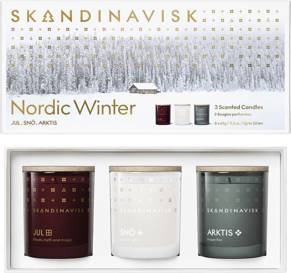 Nordic Winter Seasonal Giftset 65g x 3